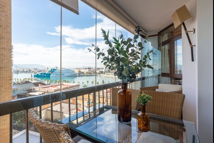 Malagueta beach IV terrace by ELE Apartments